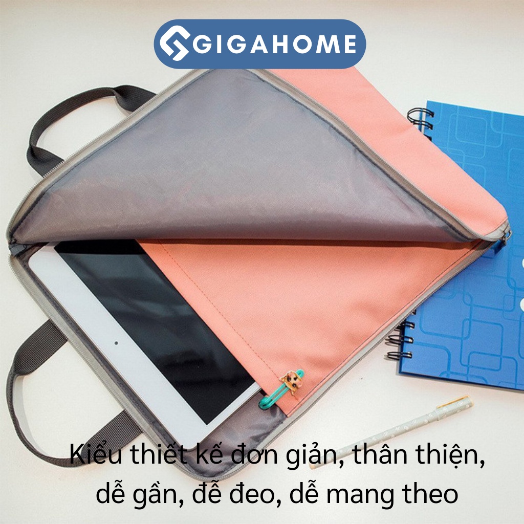 Túi Đựng Tài Liệu, Máy Tính Xách Tay Chống Sốc GIGAHOME 38x28cm 9138