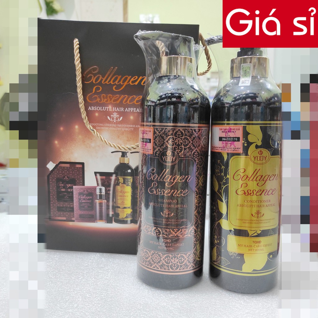 Dầu Gội Và Xả Phục Hồi, Ngăn Ngừa Rụng Tóc Collagen Essence