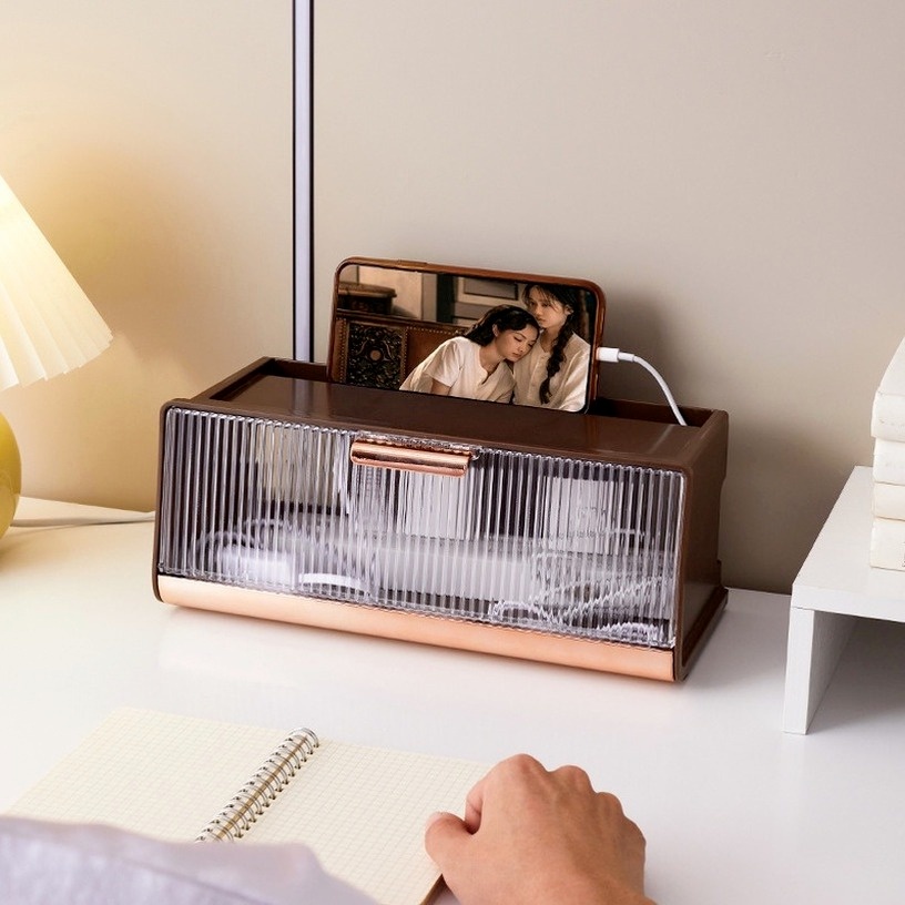 Hộp đựng wifi treo tường Hộp Đựng Bộ Định Tuyến WIFI Bằng Nhựa Hai Lớp Tiện Lợi Ốp Không Dây Treo Tường Tiện Lợi  Lưu Trữ Bo Mạch Nguồn Hộp