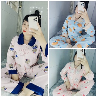 pijam vải lụa mango