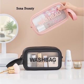 Túi đựng mỹ phẩm đồ trang điểm du lịch chống thấm nước WASHBAG 9*26*16cm Senabeauty