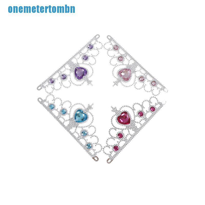 1 Bộ Vương Miện Công Chúa Pha Lê + Đũa Phép Thuật Cho Bé Gái