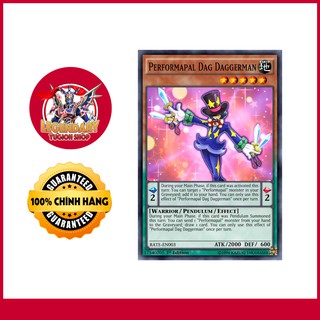 [EN-JP][Thẻ Bài Yugioh Chính Hãng] Performapal Dag Daggerman