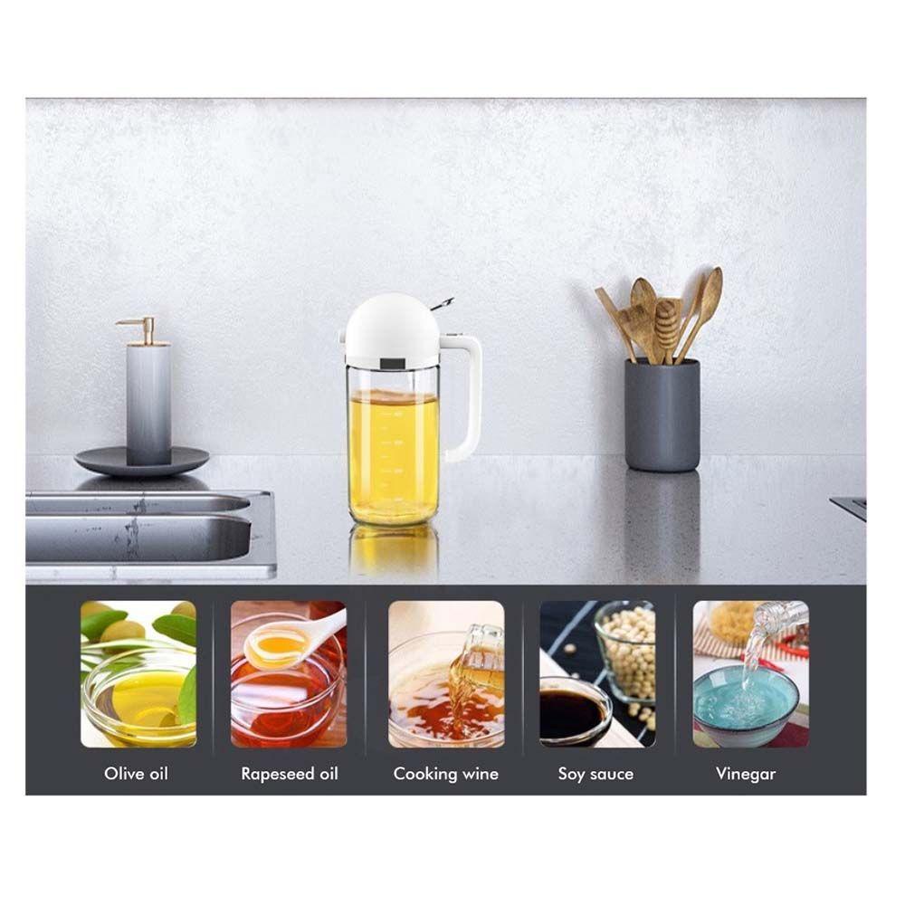 Bình Xịt Dầu Ăn / Giấm Dung Tích Lớn Trong Suốt Tiện Dụng Cho Nhà Bếp