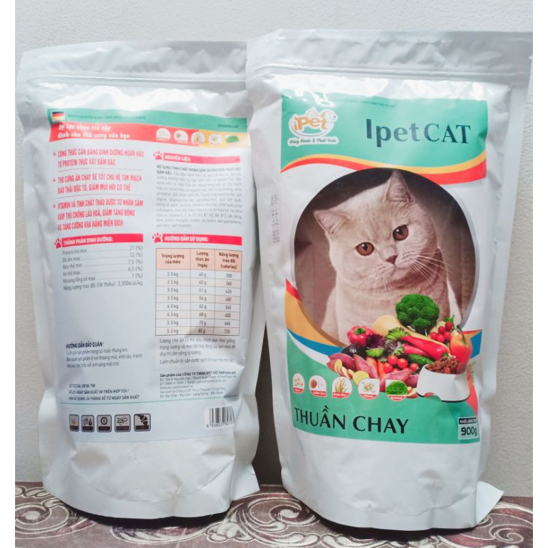 Thức Ăn Thuần Chay cho mèo
