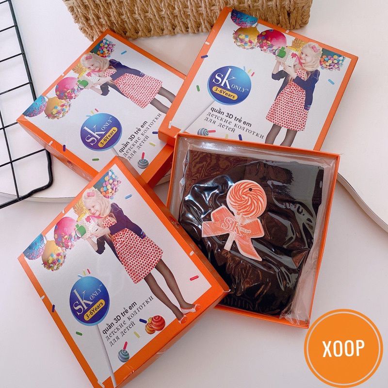 SALE!!! QUẦN TẤT 3D CHO BÉ GÁI HÀNG XUẤT NGA (1_12Y) (SP001832),♥️♥️♥️♥️