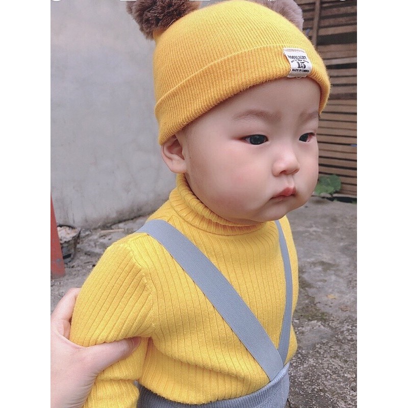 Áo len cổ lọ hàng Quảng Châu cho bé yêu 10-20kg