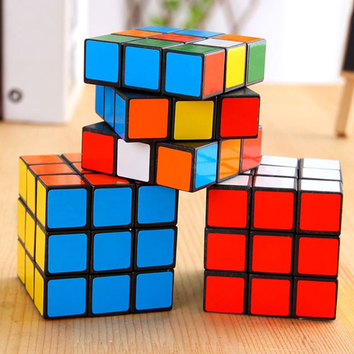 Trò chơi Rubik 3x3 loại lớn 5.5cm và mini 3cm