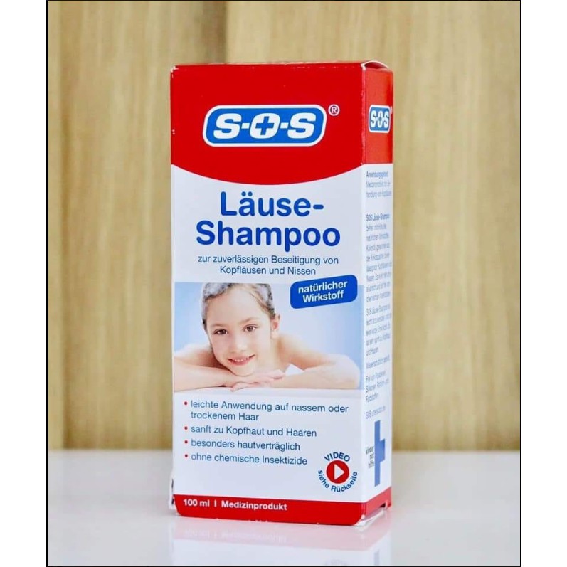 DẦU GỘI TRỊ CHẤY, RẬN SOS Läuse Shampoo