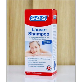Dầu gội trị chấy, rận sos läuse shampoo