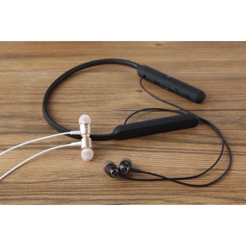 Tai Nghe Bluetooth 5.0 Không Dây Cổ Treo MS-T17 Thể Thao Cao Cấp Êm Tai Chất Lượng Âm Thanh Nổi