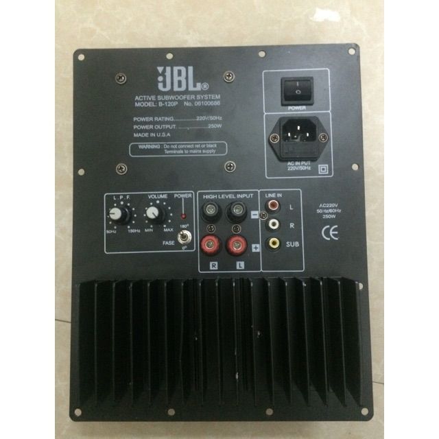 Mạch loa siêu trầm JBL