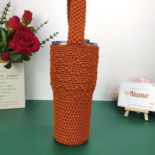Túi đựng bình giữ nhiệt 900ml,handmade