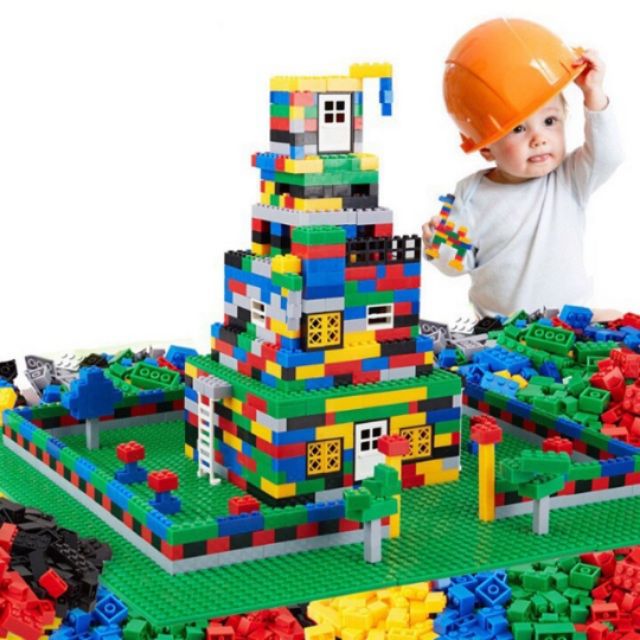 Bộ xếp hình lego 500 chi tiết