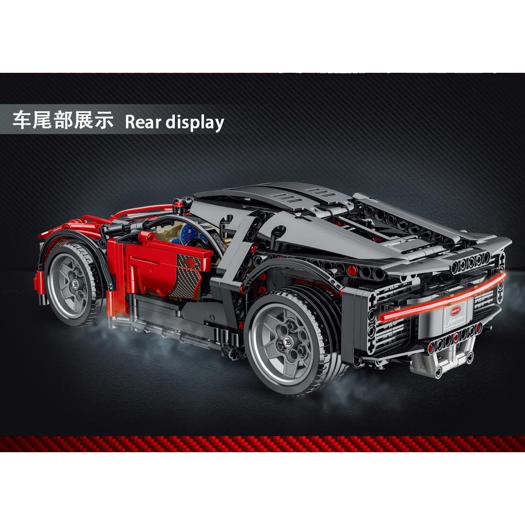 [1225 CT] bộ lắp ráp xếp hình legoO siêu xe Bugatti , chế tạo xe hơi xe oto siêu chi tiết