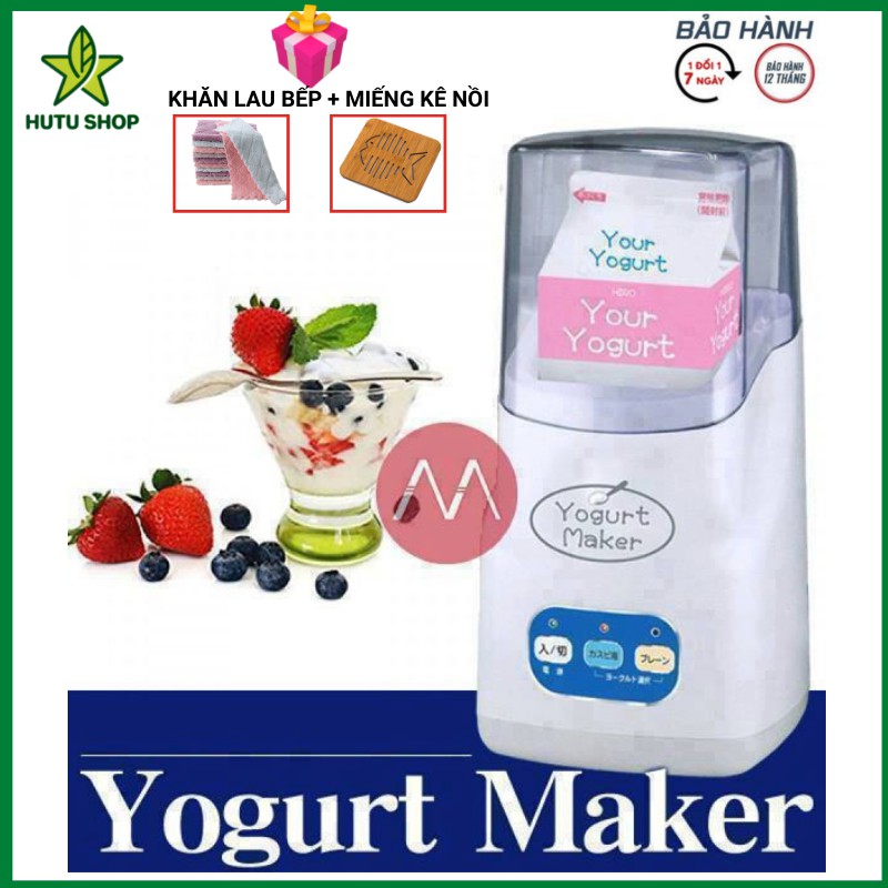 🍦 BẢO HÀNH 1 ĐỔI 1 🍦 MÁY LÀM SỮA CHUA Yogurt Maker NHẬT BẢN CỰC TIỆN LỢI, SIÊU NGON HÀNG LOẠI 1