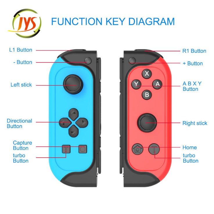 Tay Cầm Điều Khiển Chơi Game Không Dây Cho Nintendo Switch