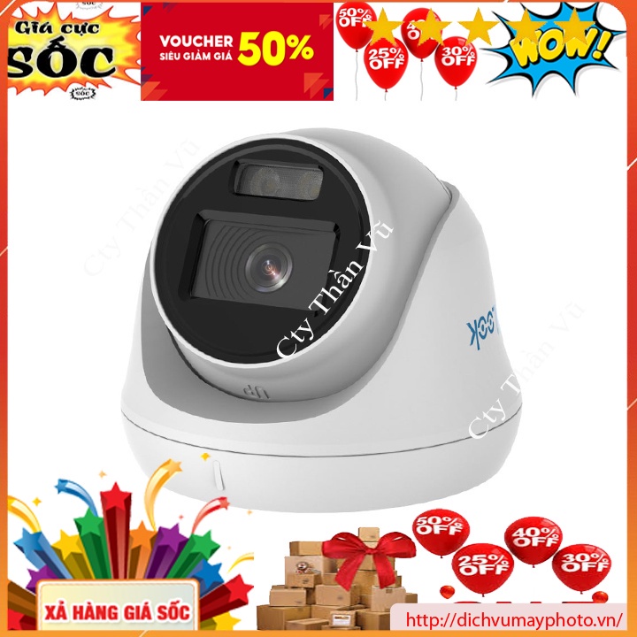 Camera IPC dome IPC-T229H có màu