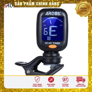 Tuner Aroma AT-101 cho guitar/ukulele/sáo...