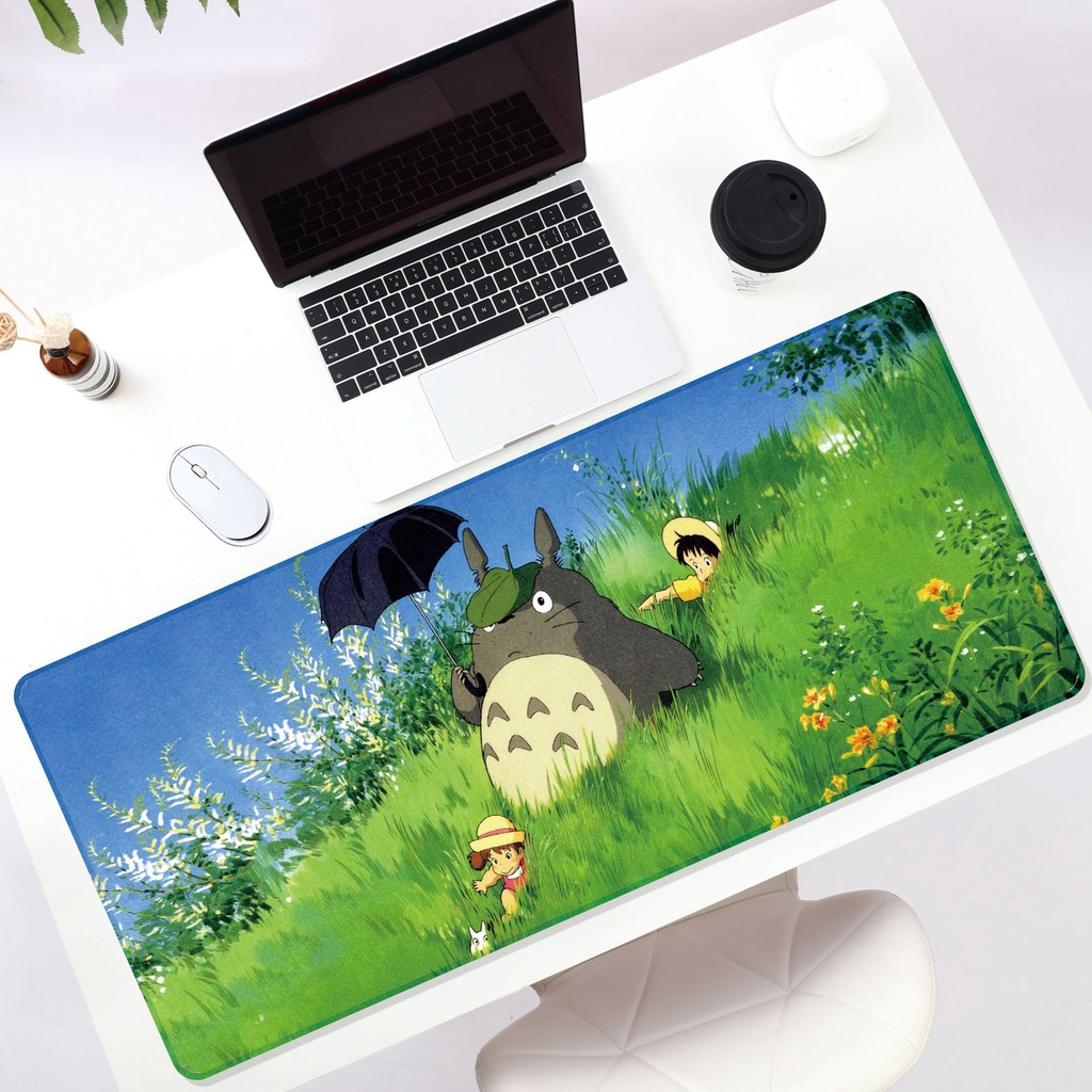 Tấm Lót Chuột Cỡ Lớn MousePad Chuyên Game Di Chuột Mượt Mà Không Thấm Nước Họa Tiết Hoạt Hình Cực Cute