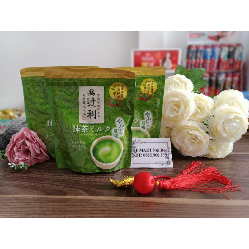 Bột trà xanh sữa Nhật Bản Matcha milk 200g