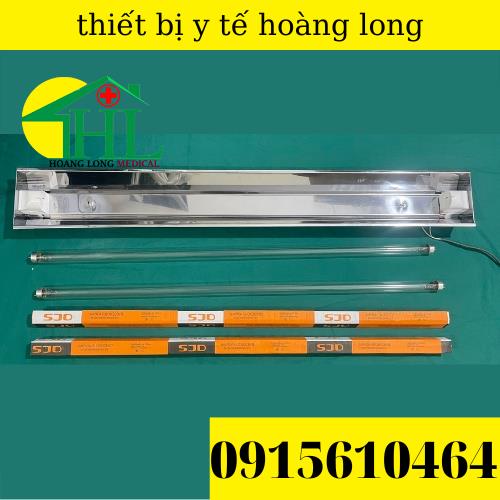 [Com Bo Máng + Bóng UV 90cm ] Đèn Cực Tím Diệt Khuẩn Không Khí Inox Việt Nam