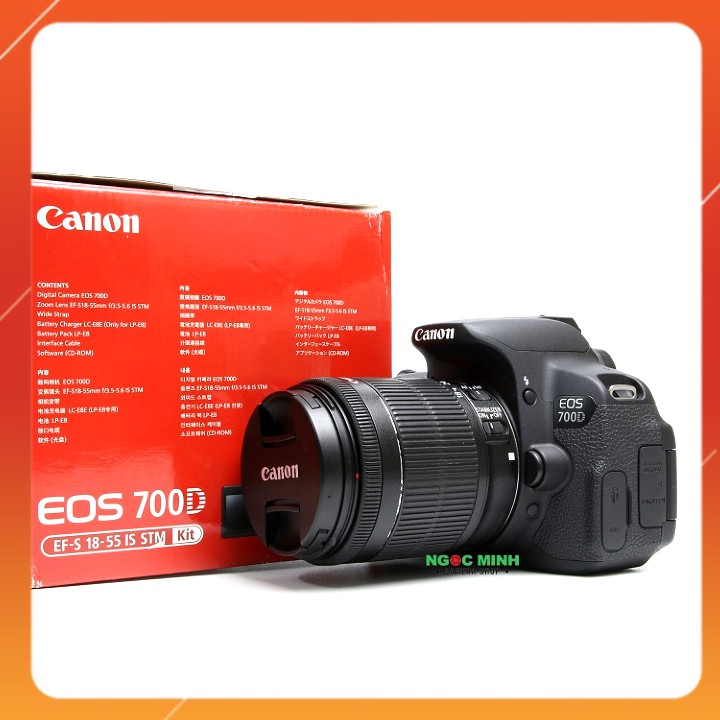 Máy ảnh Canon EOS 700D kèm lens Kit