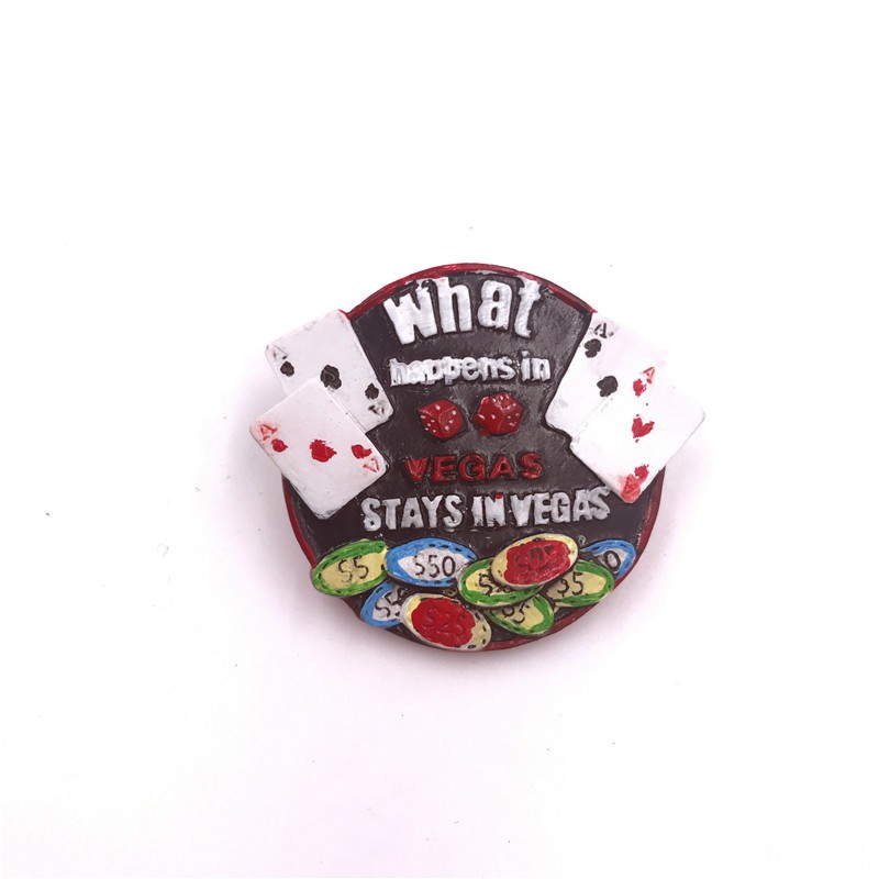 Nam Châm Dán Tủ Lạnh Tùy Chỉnh us hollywood Cam-Pu-chia angkor wat las vegas Demark italy Vent