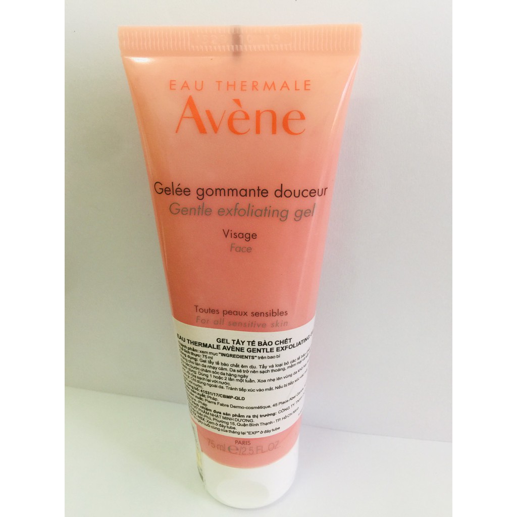 AVENE-Gôm tẩy tế bào chết-Avène Gentle Purifying Scrub 75ml Mẫu mới CHÍNH HÃNG