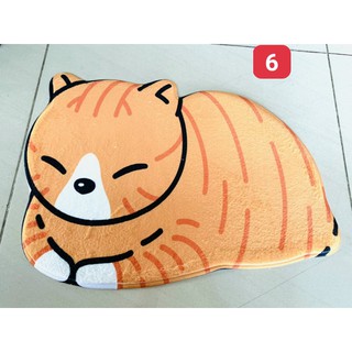 THẢM CHÙI CHÂN 3D HÌNH THÚ VÔ CÙNG DỄ THƯƠNG