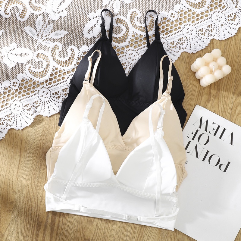 Áo bra su trơn đệm mỏng hở lưng cài 3 kiểu Havana FLA86