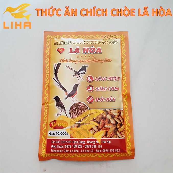 Thức Ăn Chích Chòe Lã Hòa 200gr - Cám Chim Chòe Lã Hòa