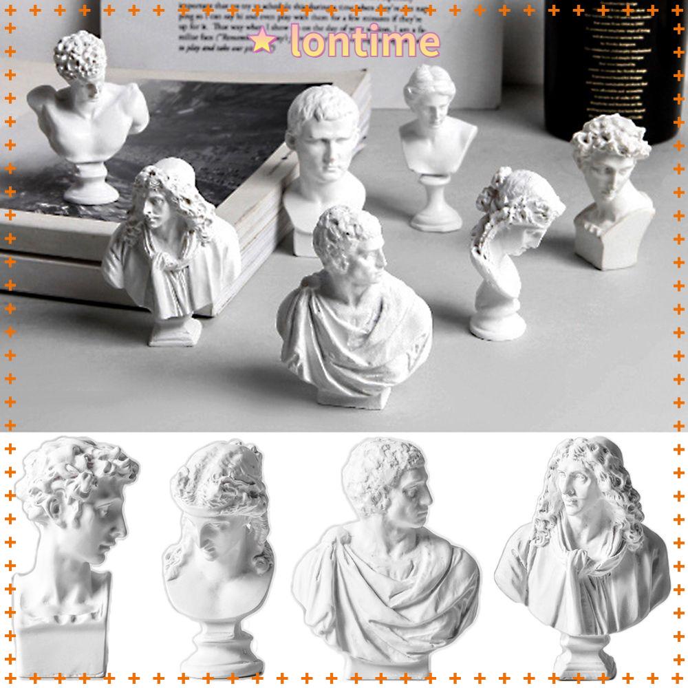 Tượng thạch cao Hy Lạp mini phong cách Bắc Âu dùng trang trí nhà cửa