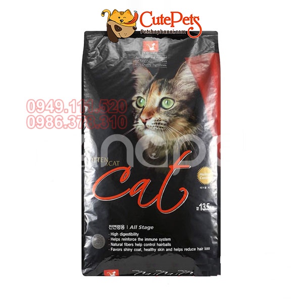 Thức ăn cho mèo, hạt cateyes tải 13.5kg - Phụ kiện thú cưng Hà Nội