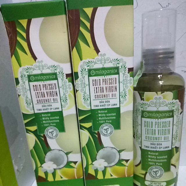 Dầu dừa tinh khiết ép lạnh 100ml