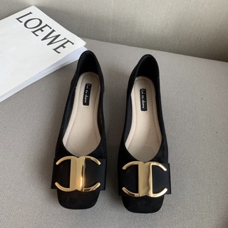 Giày bệt khoá chữ đế siêu êm-Bunny Shoes