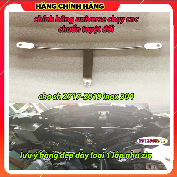 CHỐNG RUNG ĐẦU CHO SH 2017-2019 CHÍNH HÃNG UNIVERSE CNC CHÍNH XÁC TUYỆT ĐỐI LẮP NHƯ ZIN