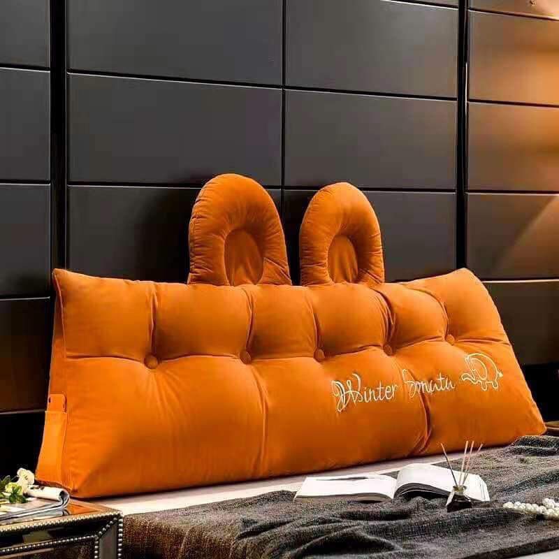 Tựa Đầu Giường , Gối Tựa Đầu Và Lưng Kê Đầu Giường Đính Khuy Size 1M5 - 1M8 (Nhiều Mẫu)