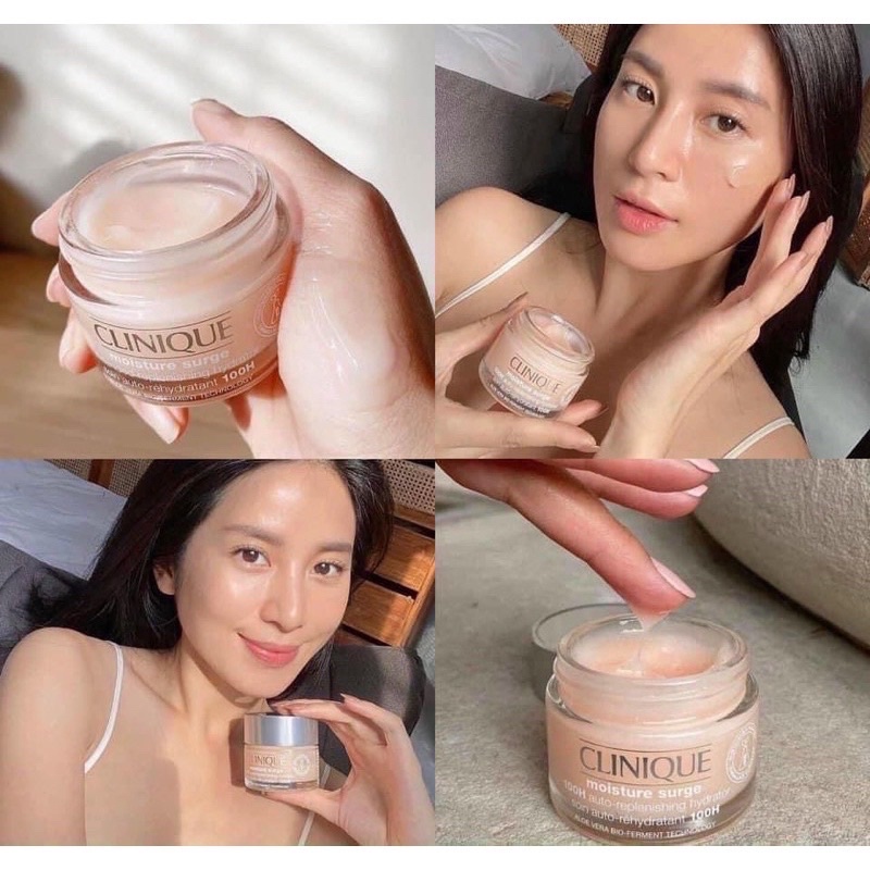 Gel Dưỡng Ẩm Cung Cấp Nước &amp; Tạo Độ Ẩm 100h/72h Clinique Moisture Surge 100-Hour Auto-Replenishing Hydrator.