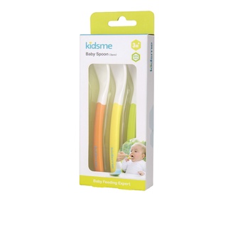 Bộ Muỗng KIDSME Báo Nhiệt Và Muỗng Thường Cho Các Bé BCA01
