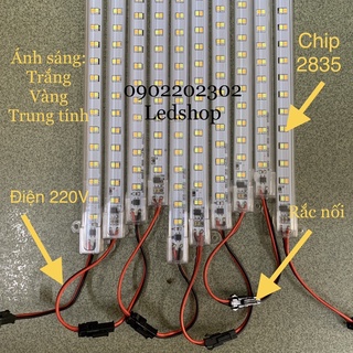 ⚡️[3 Chế Độ] Đèn Led thanh (220V): Trắng, Vàng, Trung Tính