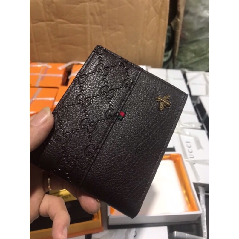 Ví nam da mềm full box nam châm