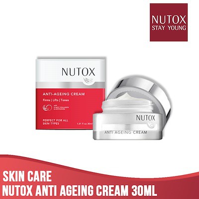 KEM NGĂN NGỪA LÃO HÓA DA TINH CHẤT COLLAGEN TỔ YẾN NUTOX ANTI AGEING CREAM 30ML CHÍNH HÃNG - 3546