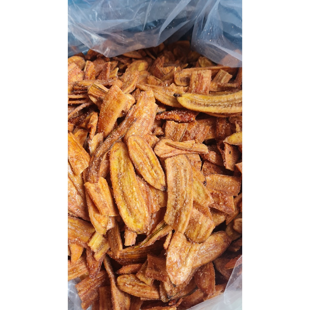 500g Chuối Sấy Mè Gừng Giòn Tan 💥FREE SHIP💥 Hàng Loại 1 - Hình Thật