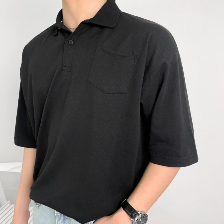 Áo polo nam nữ Polo túi ngực City Cycle - Áo thun nam có cổ Unisex form rộng Local Brand  ྇  ྇