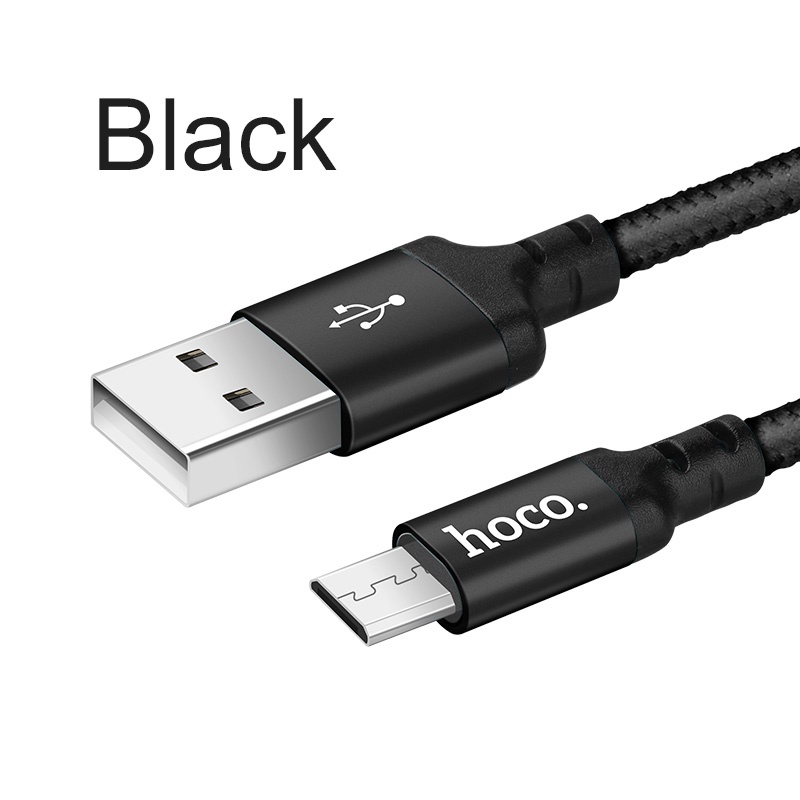 Cáp sạc nhanh Hoco X14 Micro USB Dài 2m 1m 5V2A chuyên dụng cho điện thoại Android XIAOMI SAMSUNG HUAWEI
