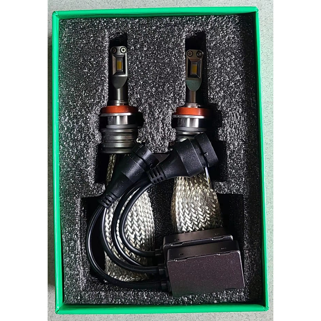 Đèn LED H1, H4, H7,H8,9,11 và 9005,9006 đuôi đồng 2 chế độ trắng-vàng