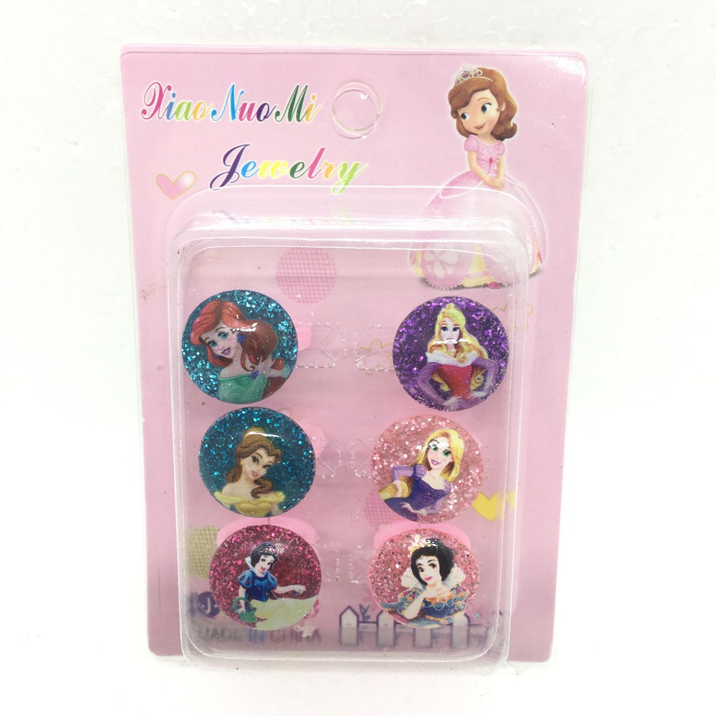 Sách - combo 12 cuốn tô màu (tặng kèm vỉ 6 chiếc nhẫn công chúa)