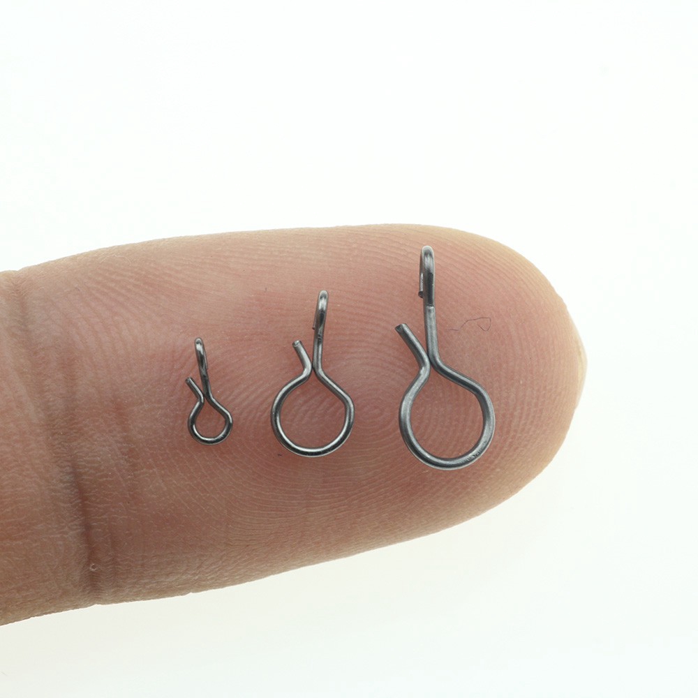 Set 100 Móc Câu Cá Bằng Thép Các Bon Chất Lượng Cao