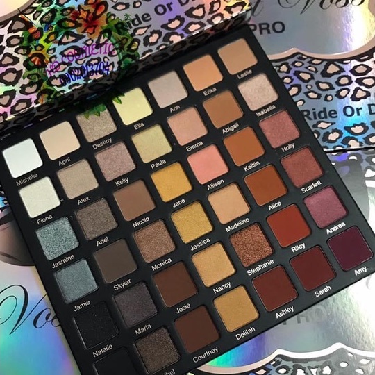 Bảng Phấn Mắt Violet Voss Pro Ride Or Die Eye Shadow Palette Chính Hãng